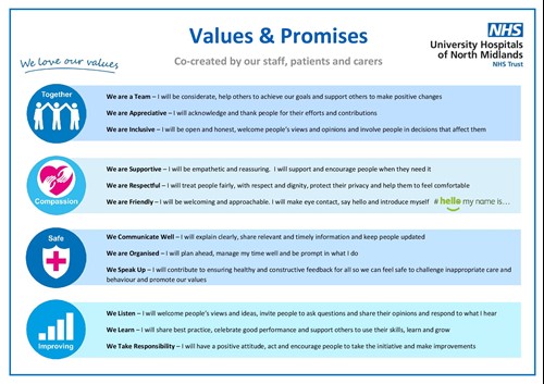 Values and promises