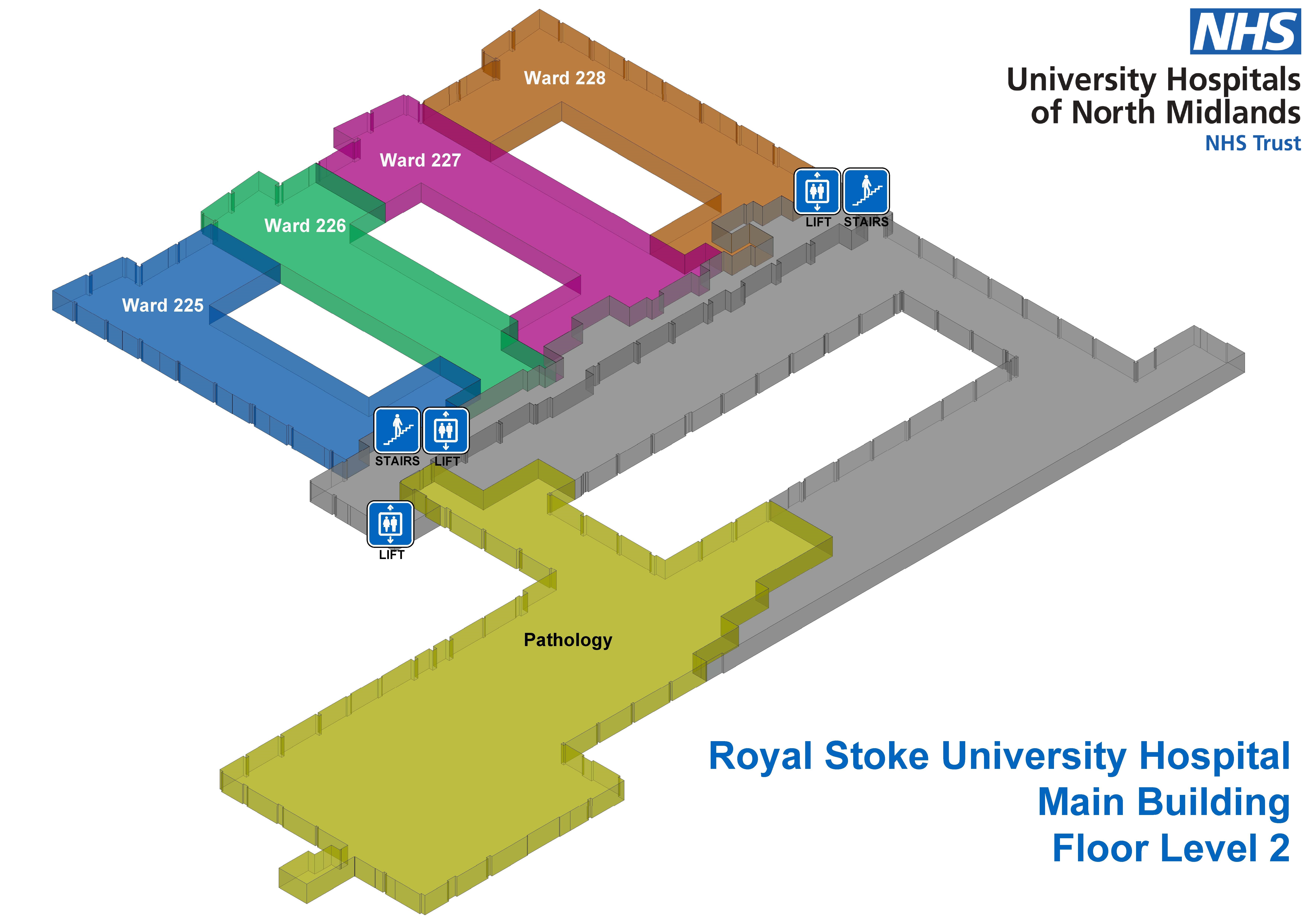 Main building level 2 map