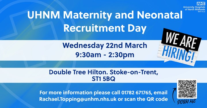 Recruitment event poster