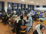 UHNM colleagues in the restaurant attending a iftar gathering