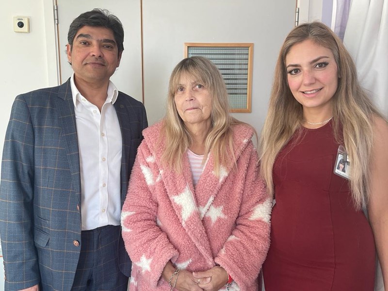 “Miracle” UHNM treatment for Great Grandmother with rare condition