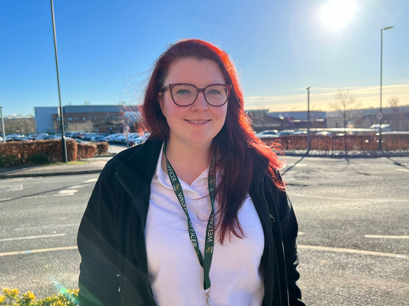 Lucy McDonald. DMWS Officer