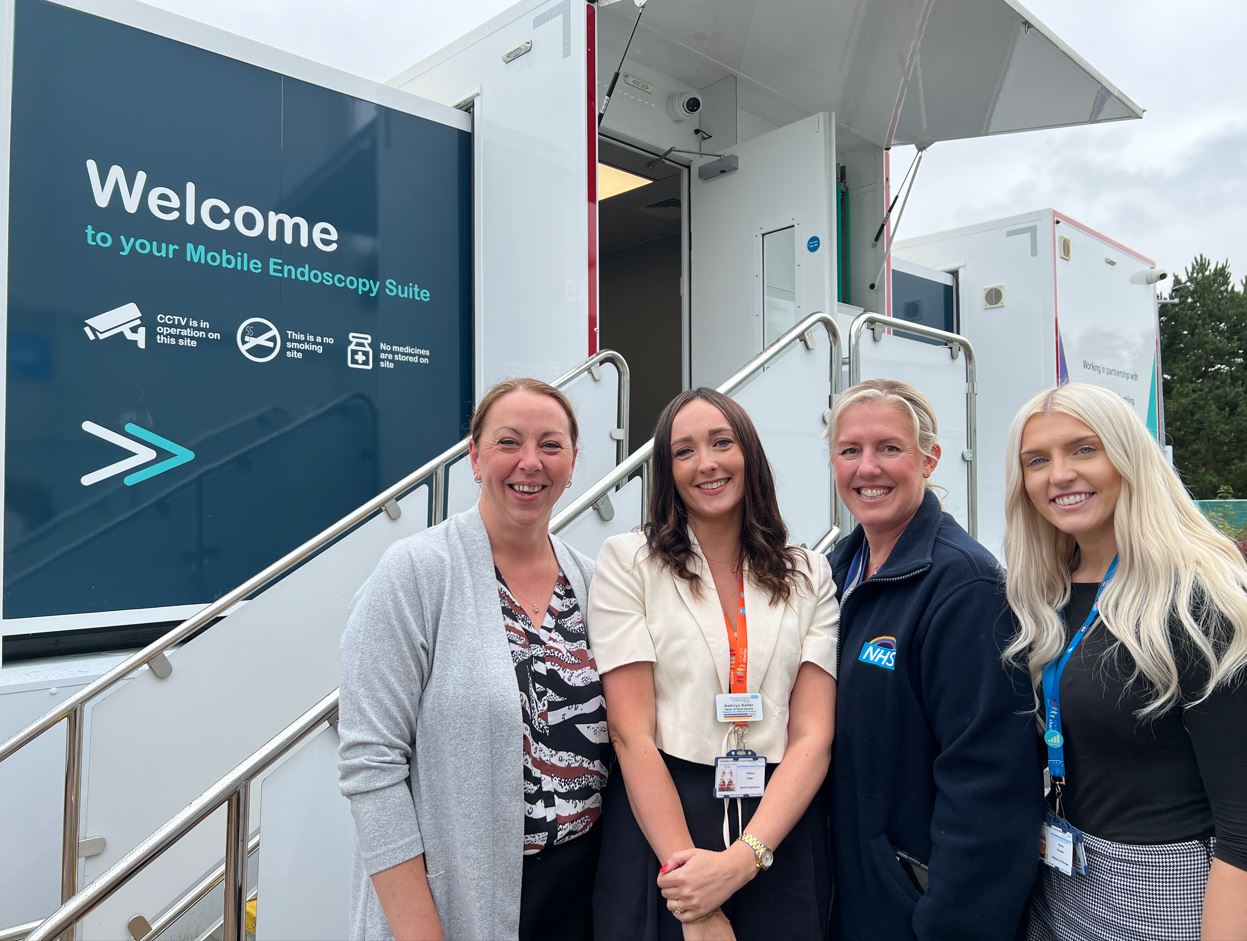 Mobile screening unit successfully clears endoscopy patient backlog at UHNM | University ...